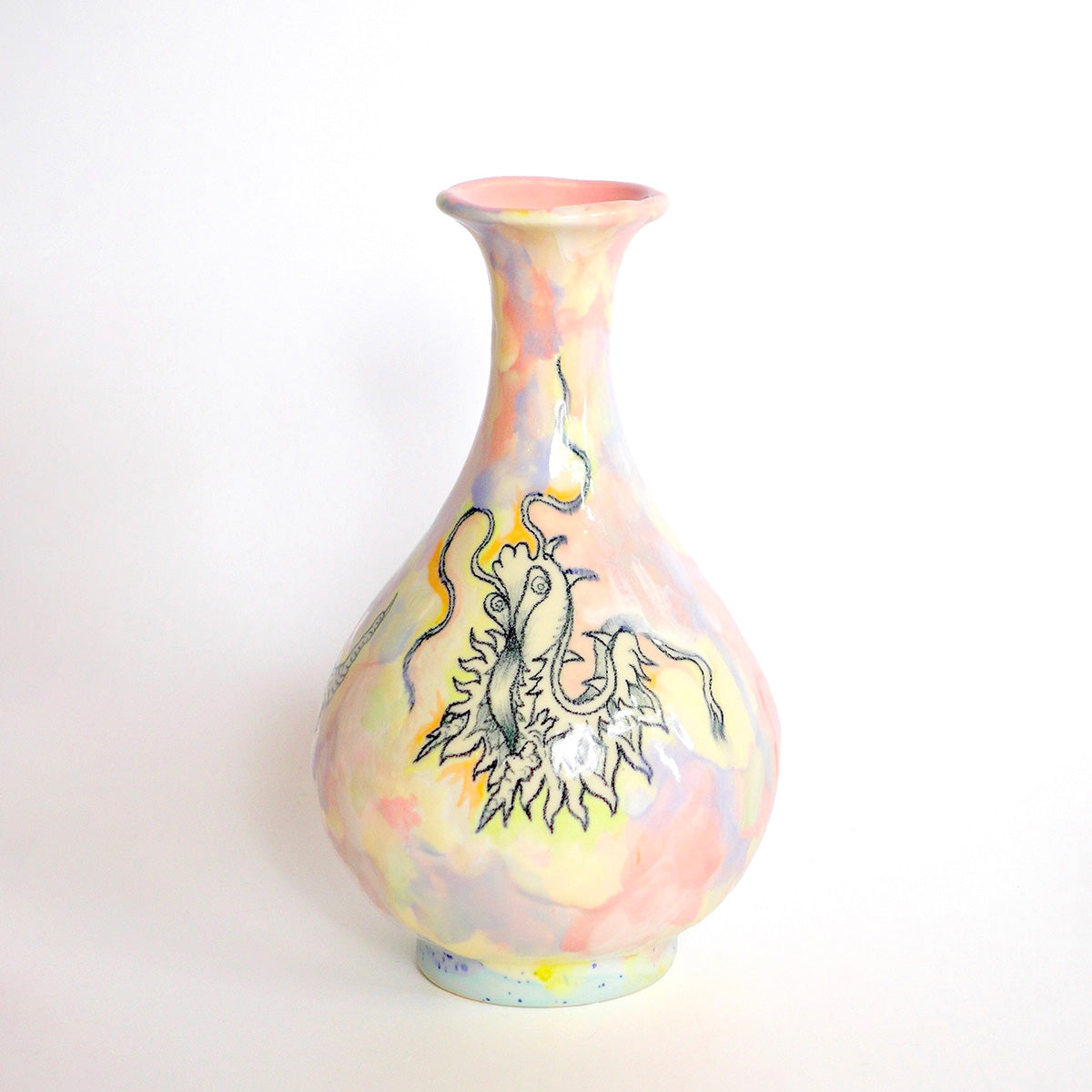 Dragon Yuhuchun Vase