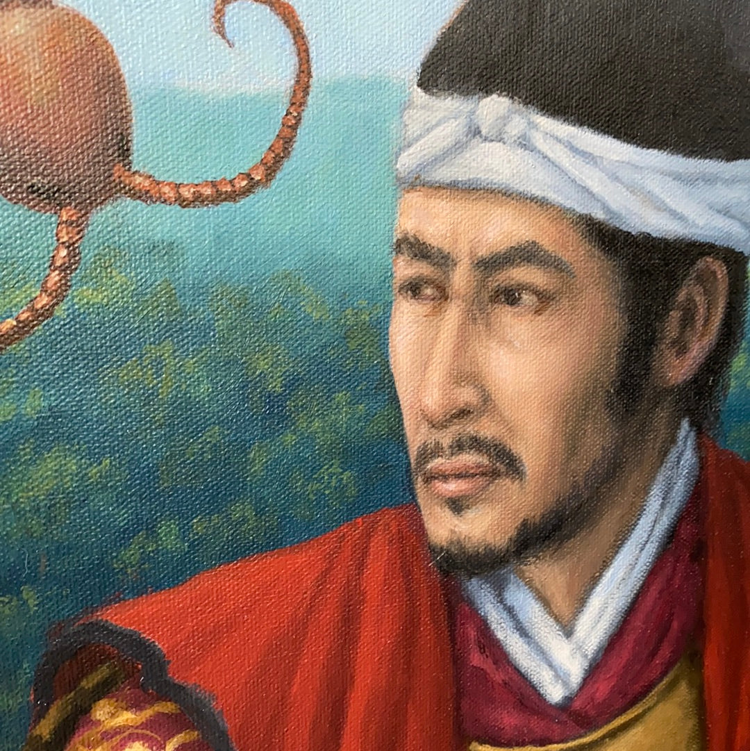 Portrait of Fujiwara no Hidesato