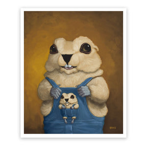 Overalls Overload Print