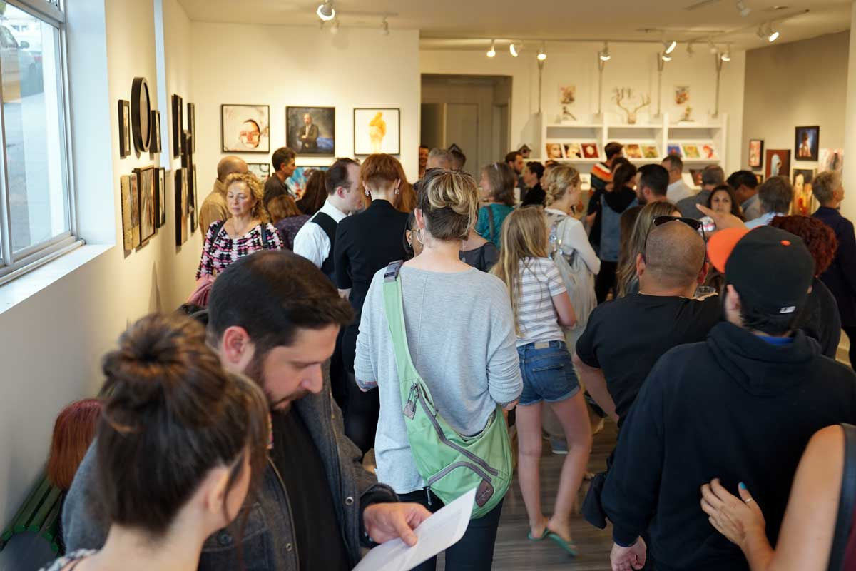 Portraits of Friends Opening Reception