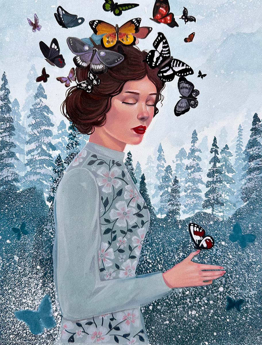 Beyond the Veil of the Crystal Forest