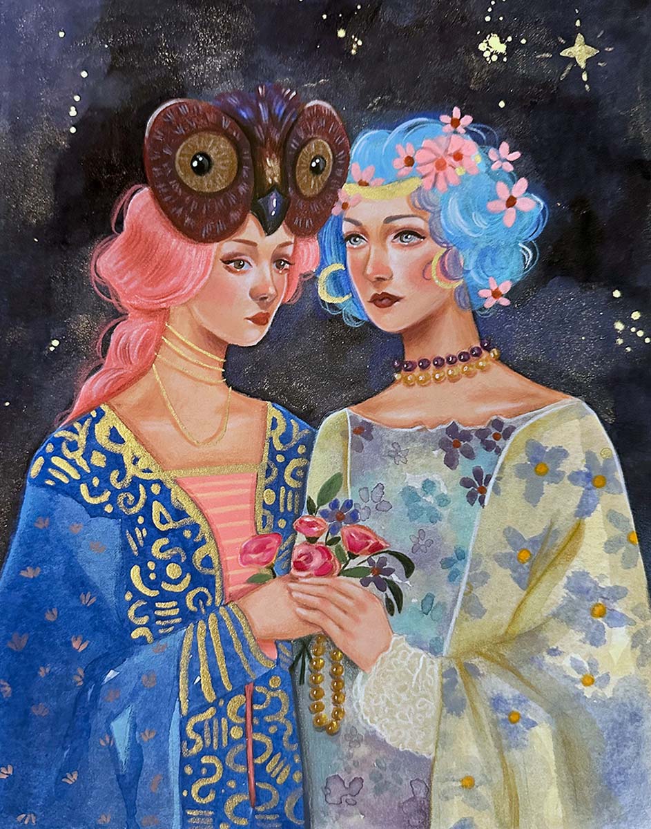 The Sky Appears as a Velveteen Ghost