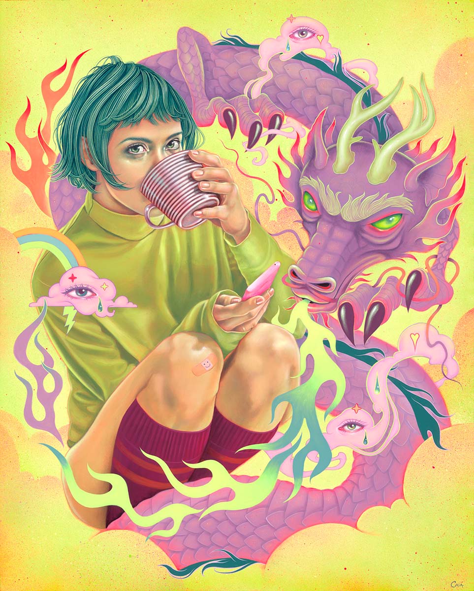 Tea Time Fine Art Print