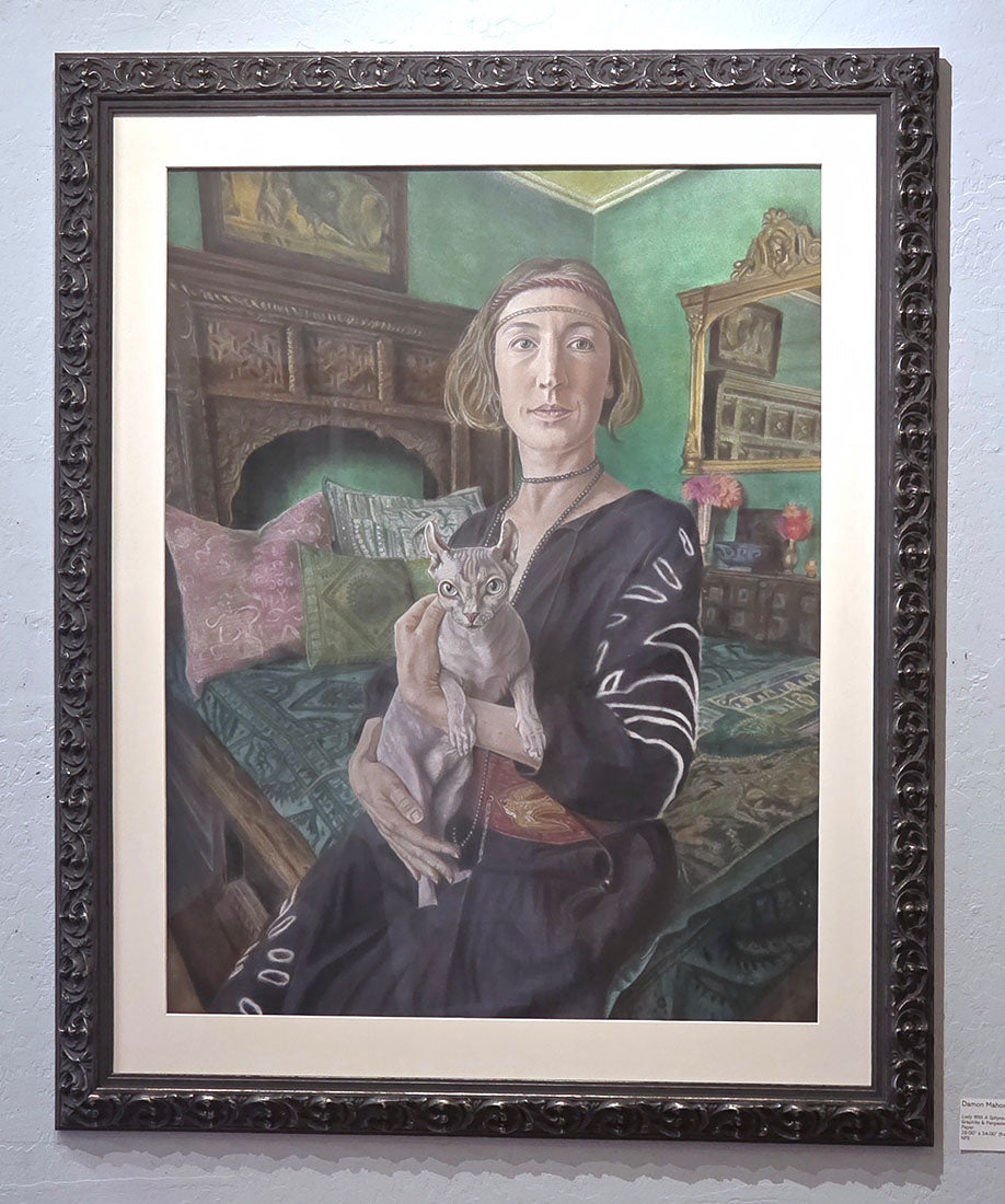 Lady with a Sphynx
