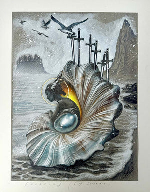 Crossing (6 of Swords, Tarot Minor Arcana)