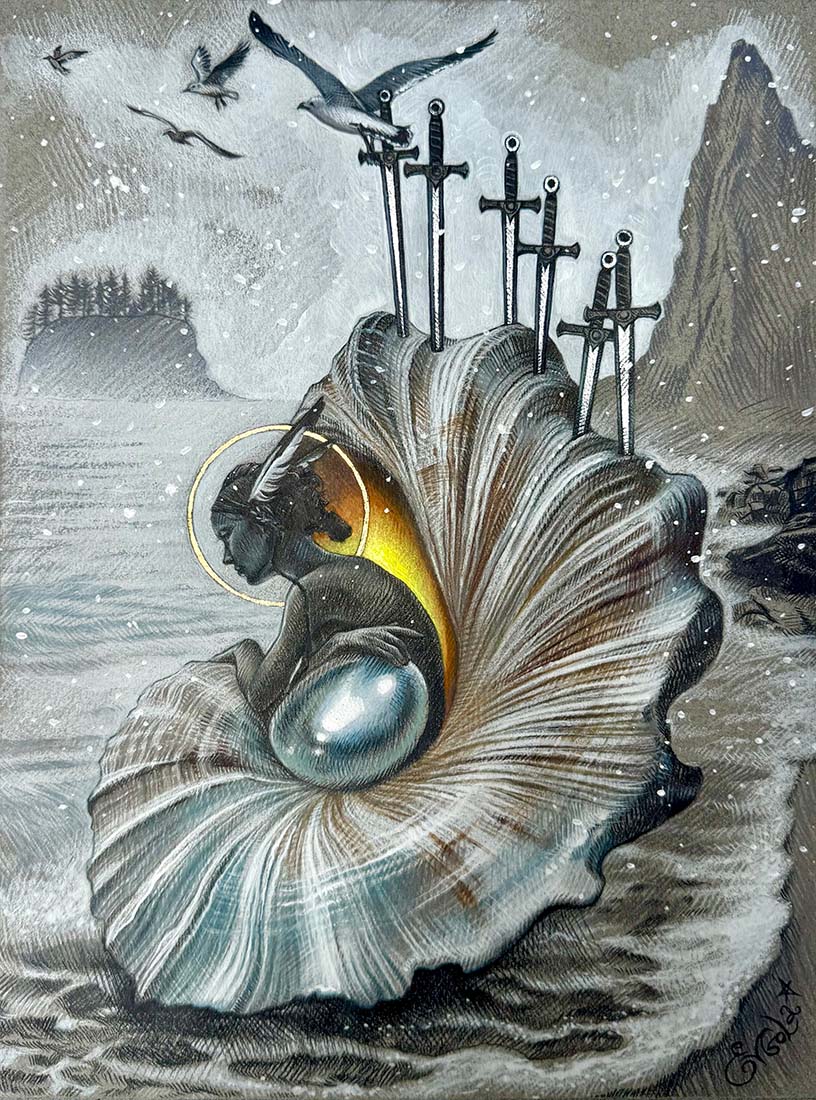 Crossing (6 of Swords, Tarot Minor Arcana)