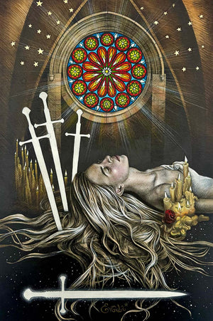 Lucid Dream (4 of Swords, Tarot Minor Arcana)