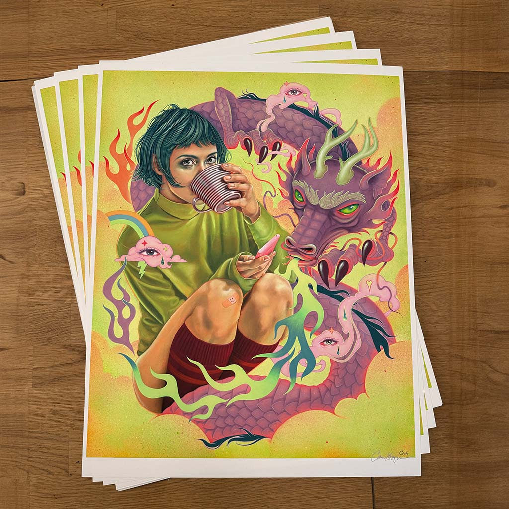 Tea Time Fine Art Print