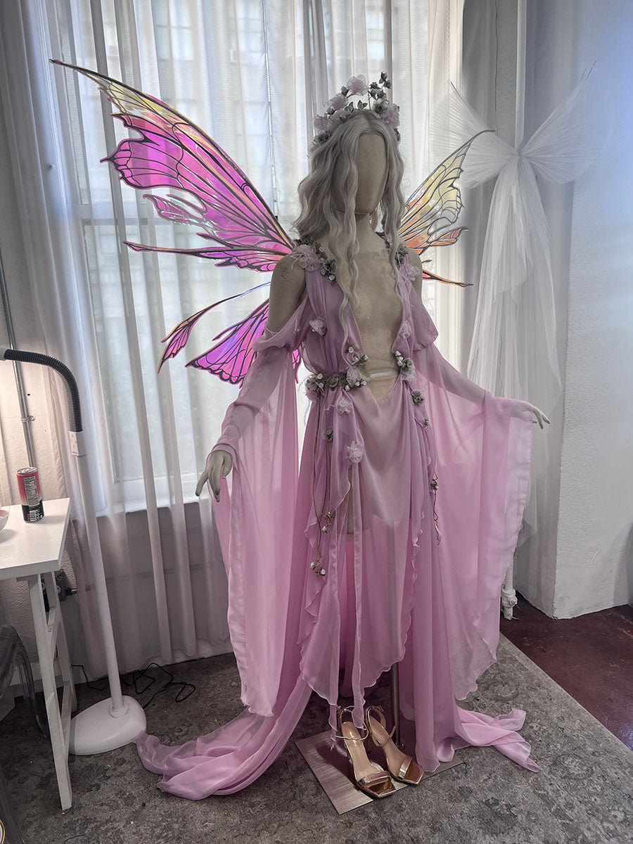 JoEllen Elam Conway (Firefly Path) - Primavera Faerie Gown - original artwork - Modern Eden Gallery JoEllen Elam Conway (Firefly Path) - Primavera Faerie Gown - original artwork - Modern Eden Gallery