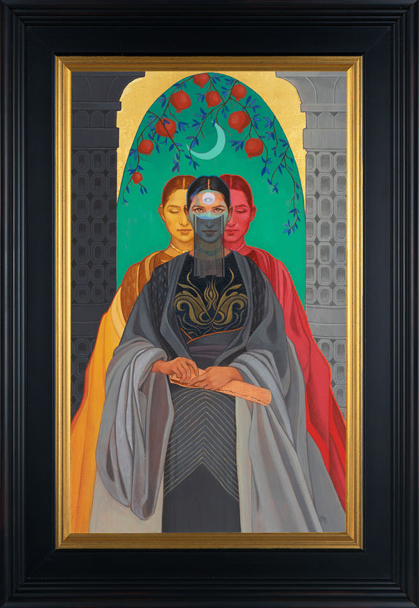 Leilani Bustamante - The High Priestess - original artwork