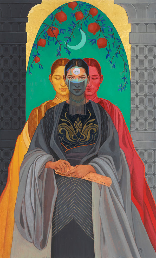 Leilani Bustamante - The High Priestess - original artwork