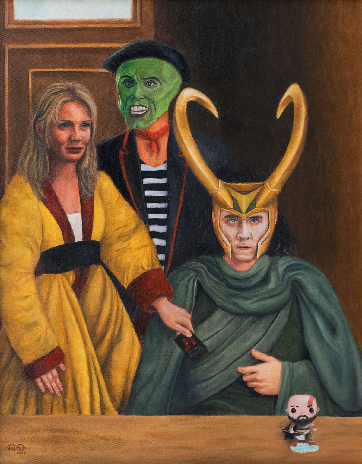 The God of Mischief at Home