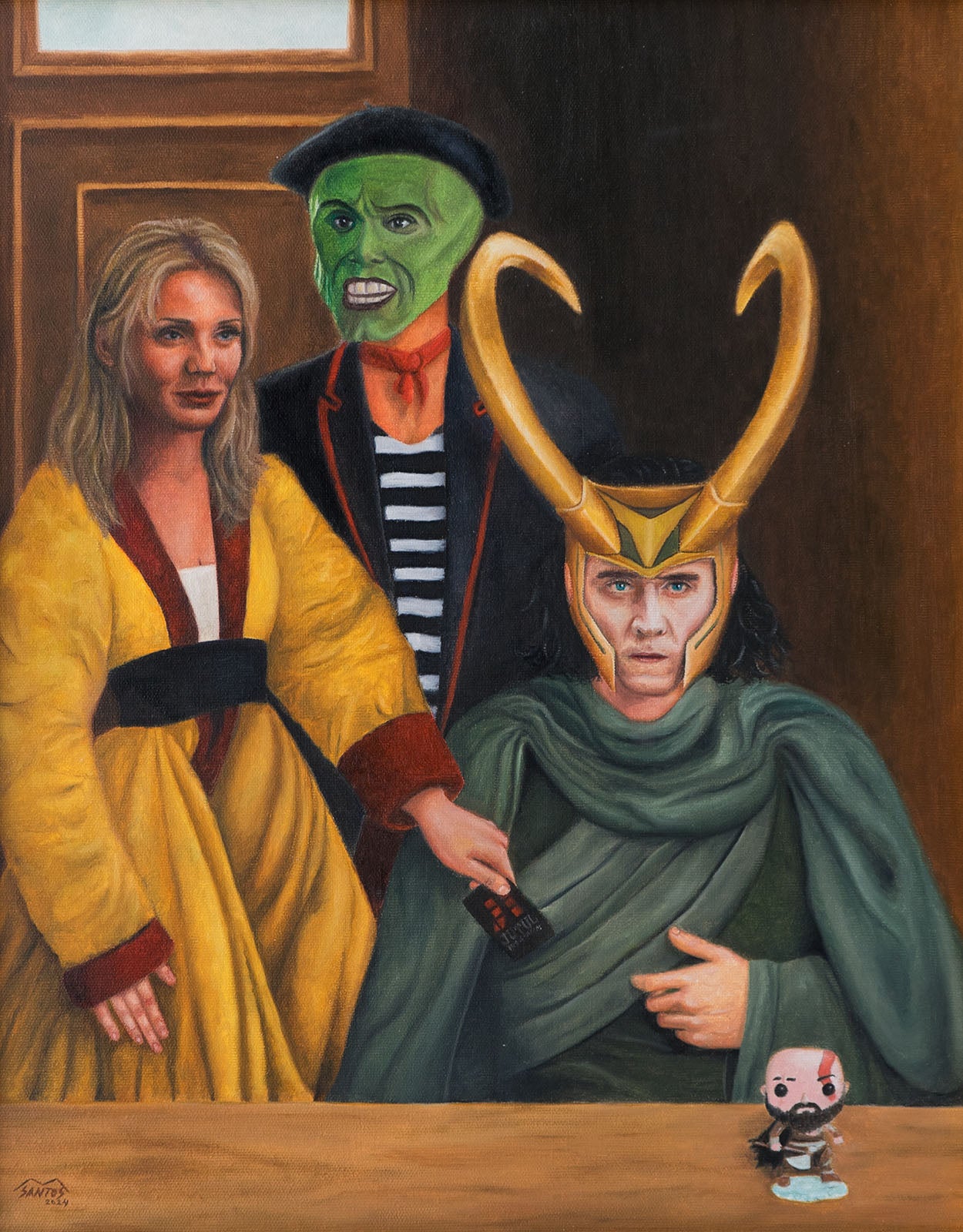 The God of Mischief at Home