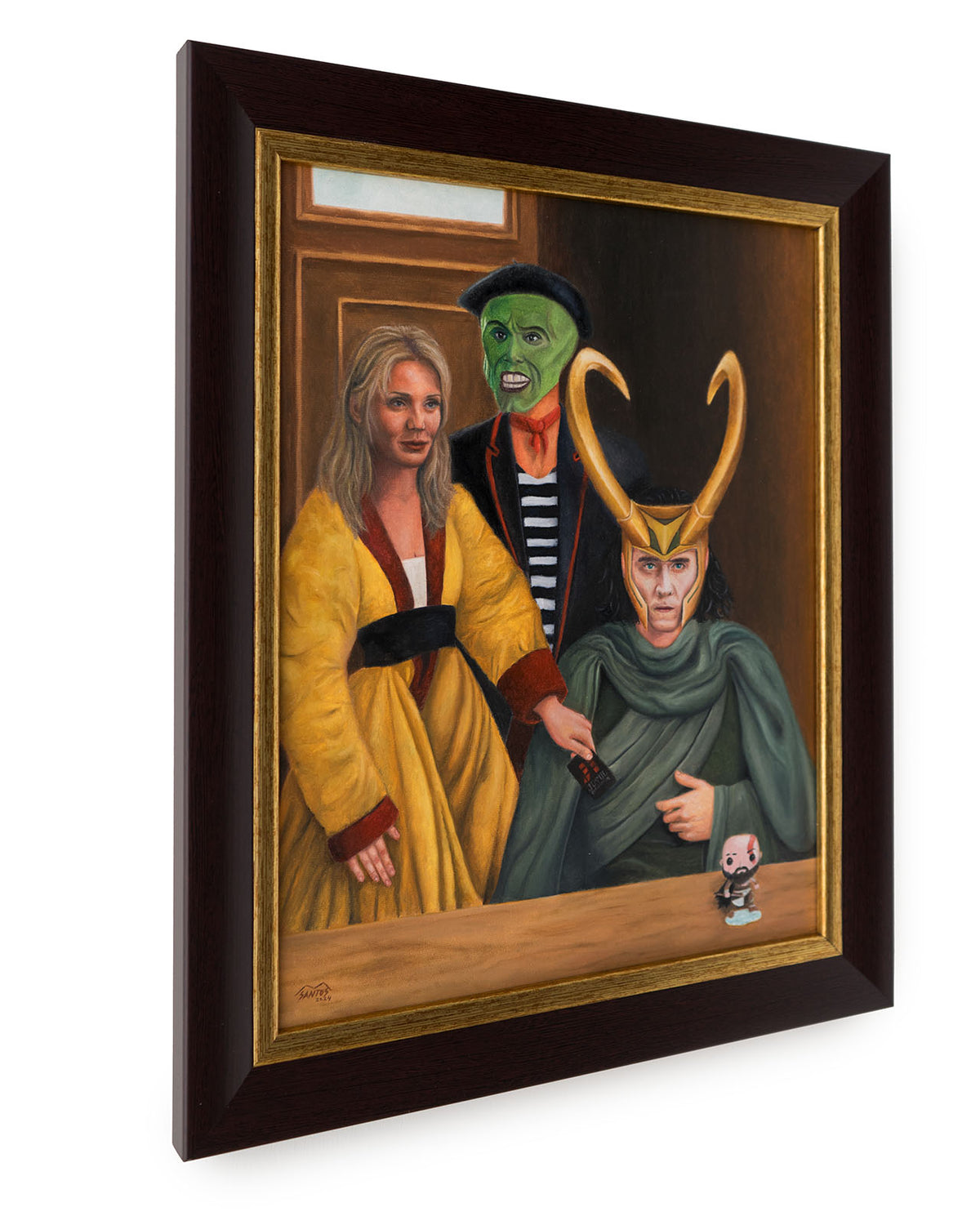 The God of Mischief at Home