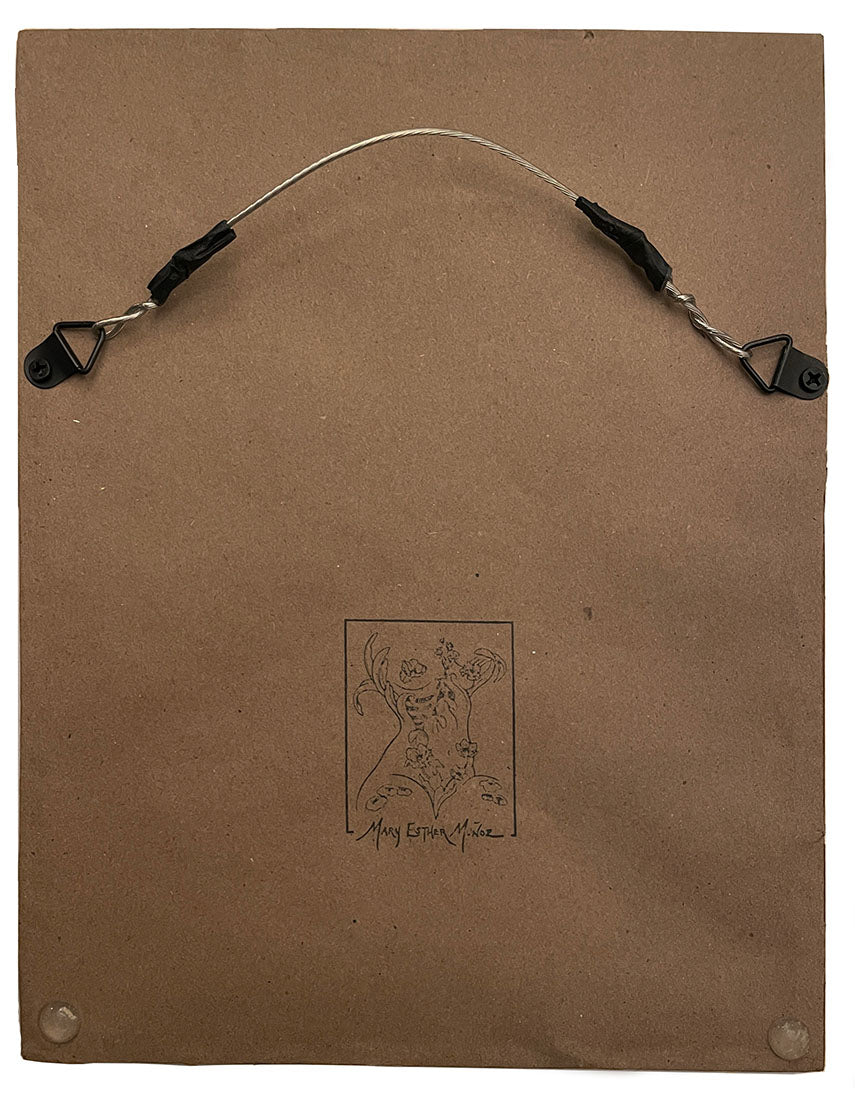 Floral Bones with Tulip Wings