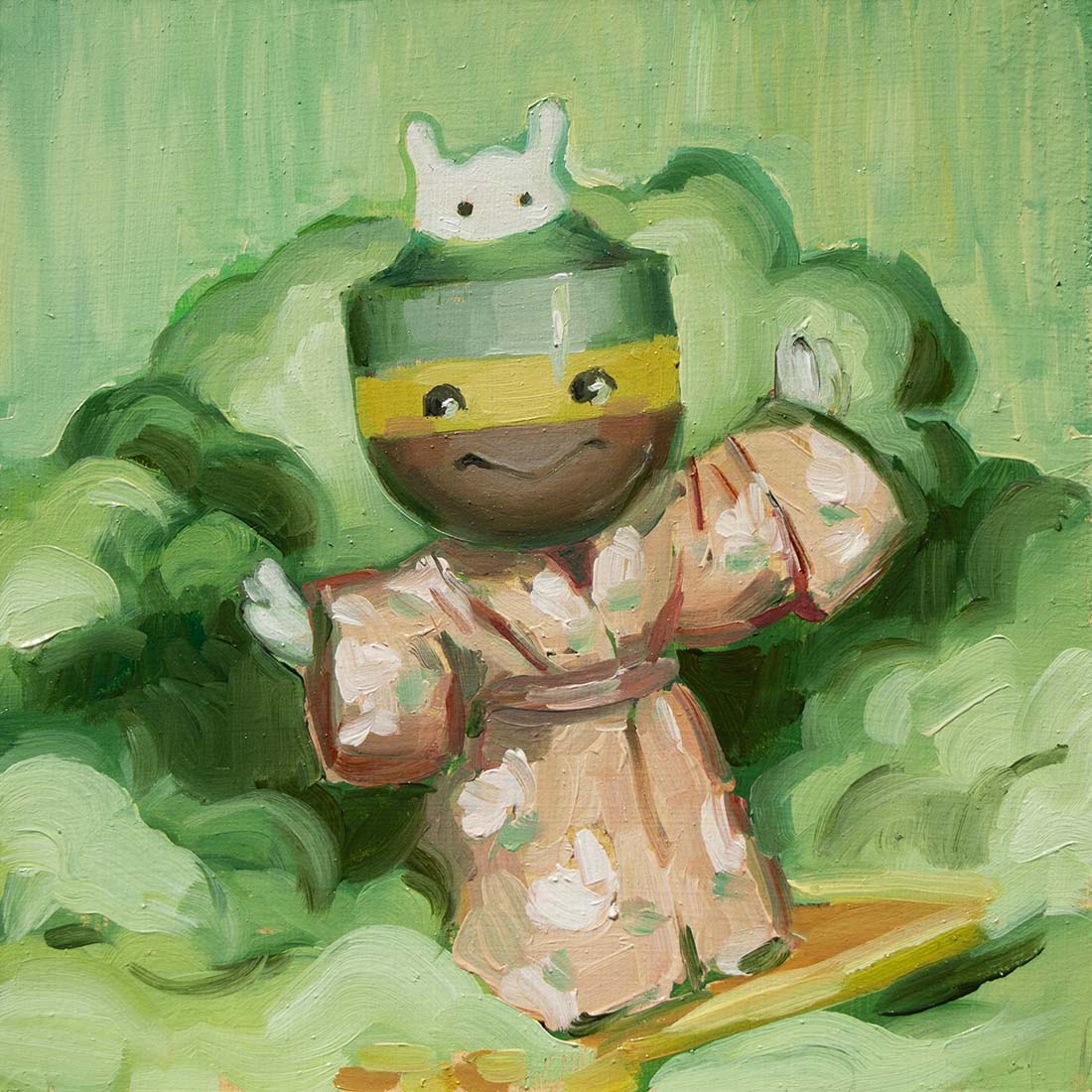 Matcha Prince Nadezda - Matcha Prince - Original Artwork - Modern Eden Gallery