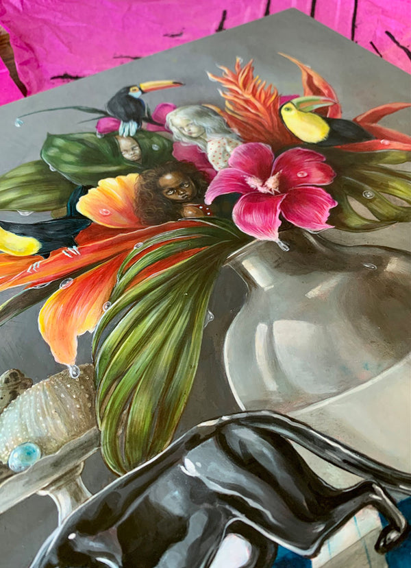 Natascia Raffio - Rainforest - original artwork - Modern Eden Gallery