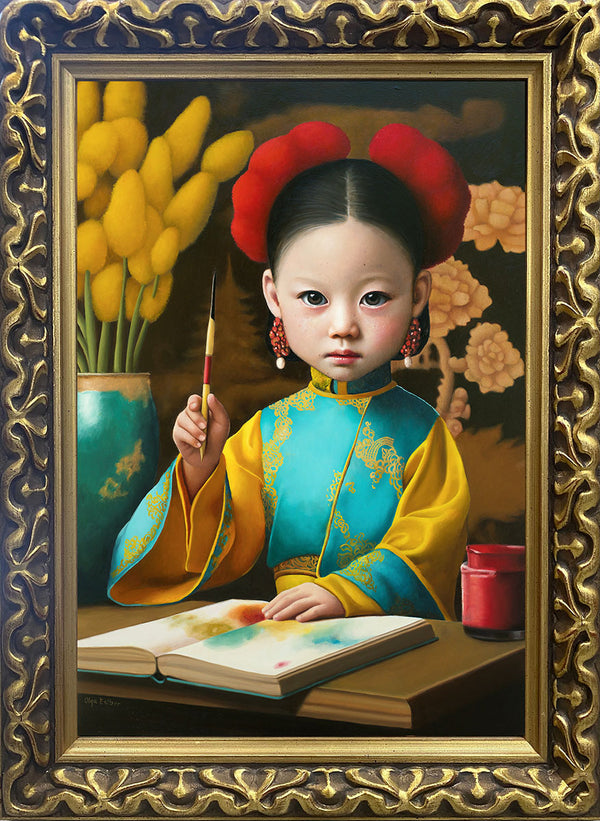 Olga Esther Guan Daosheng original artwork Modern Eden Gallery