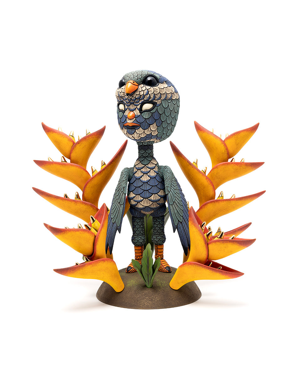 Calvin Ma Standstill Original ceramic sculpture Modern Eden Gallery