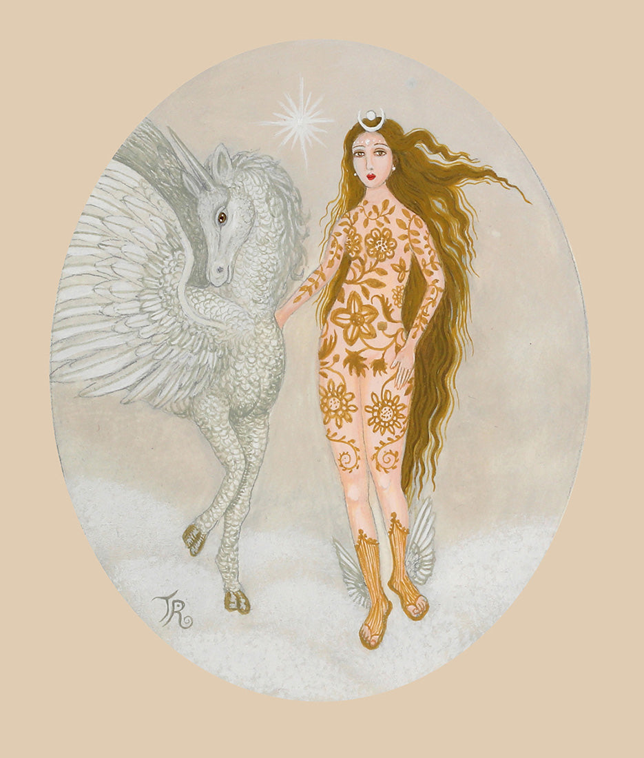 Pegasus and Tattoo Goddess