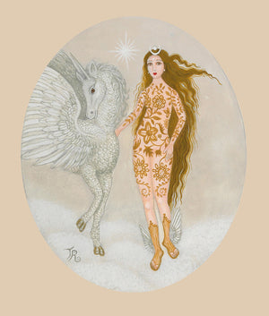 Pegasus and Tattoo Goddess