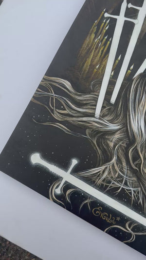 Lucid Dream (4 of Swords, Tarot Minor Arcana)