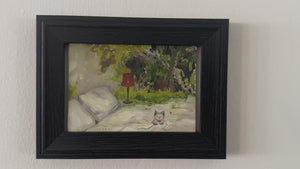 Plein Air with a Kitten
