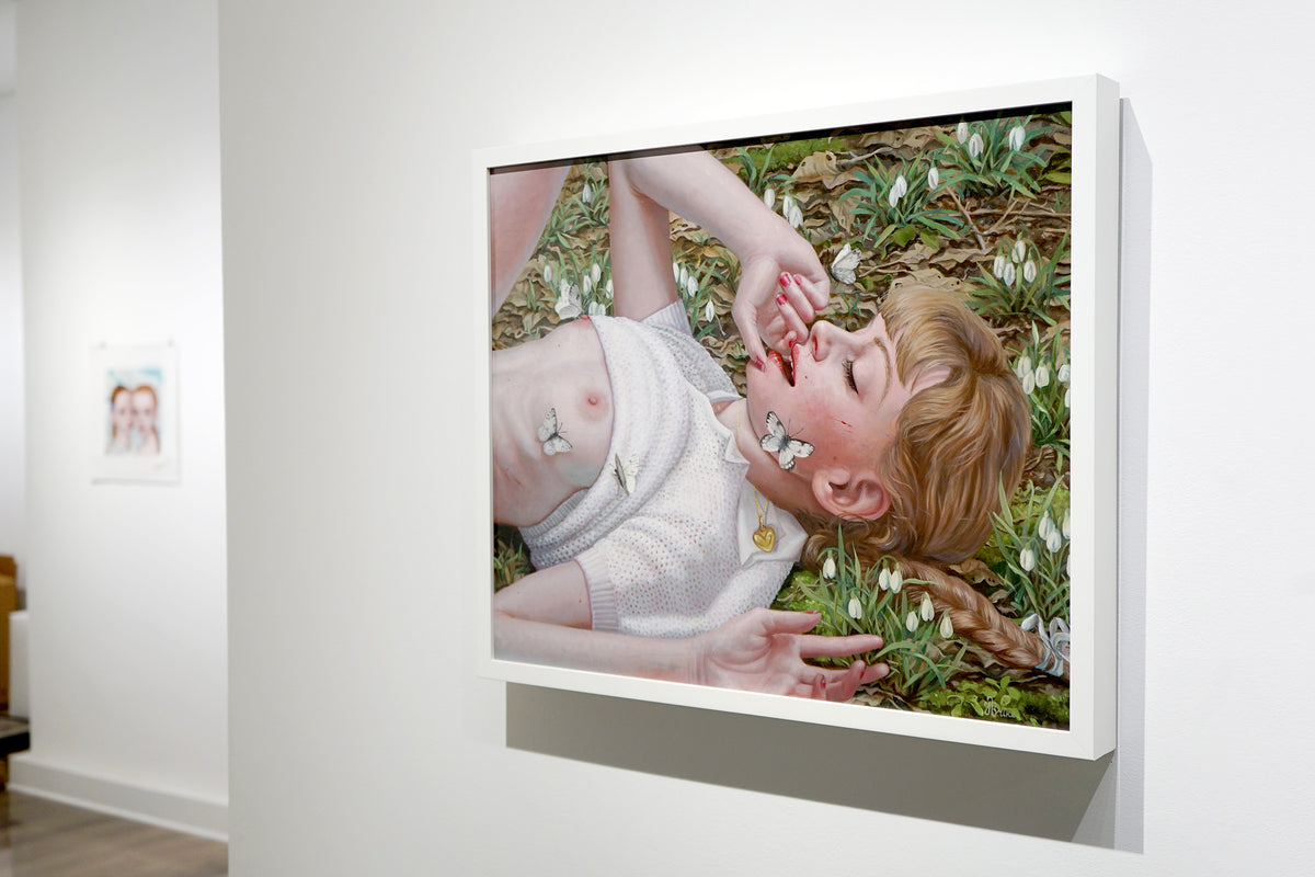 Girl with a Golden Heart Basking in the Sunshine