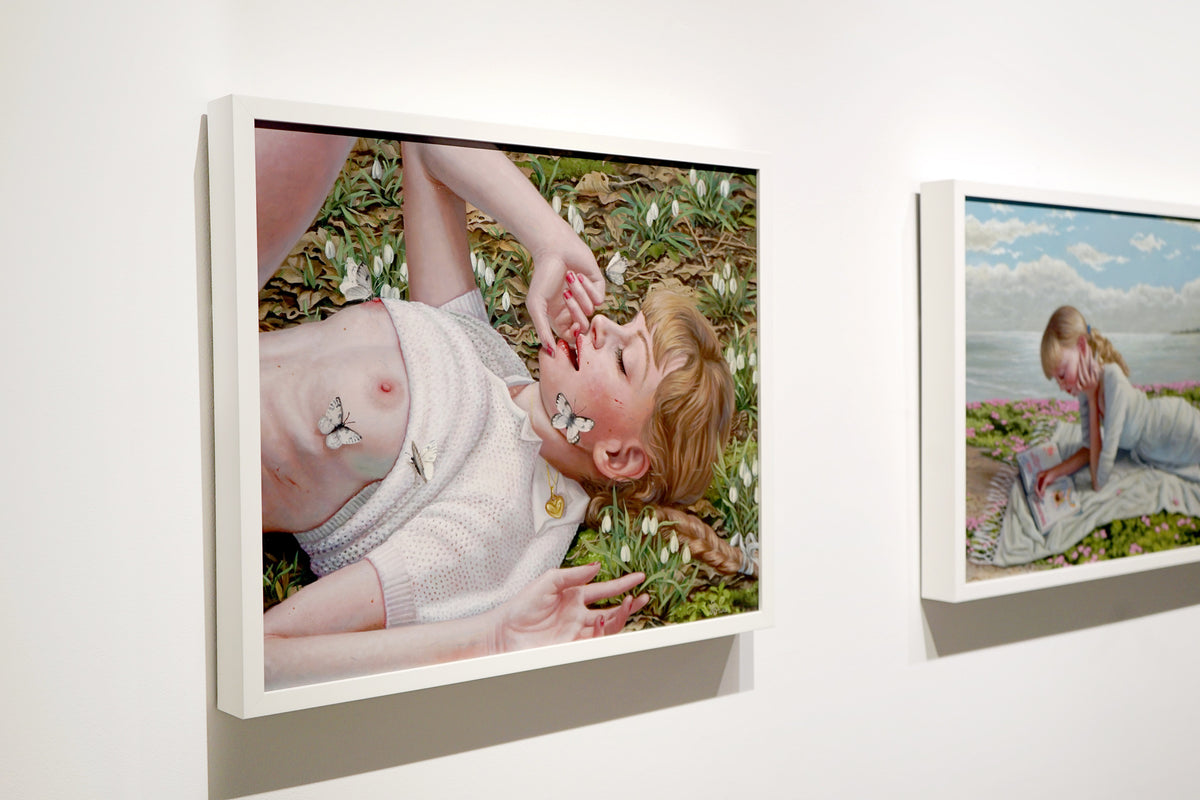 Girl with a Golden Heart Basking in the Sunshine