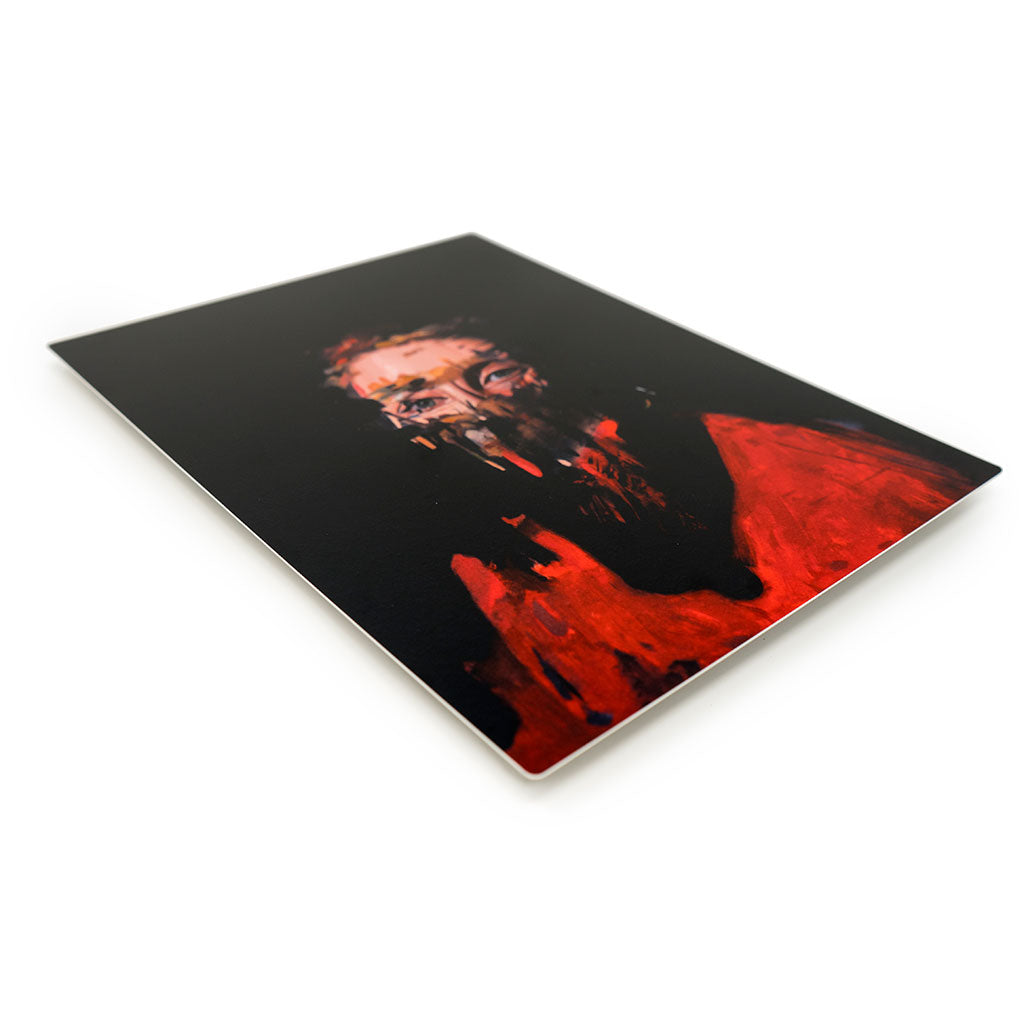 Helmet (Love) Timed-Edition Aluminum Print