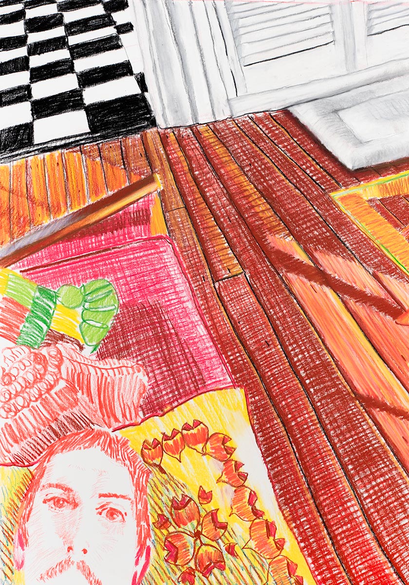 Self-Portrait on the Atomic Couch