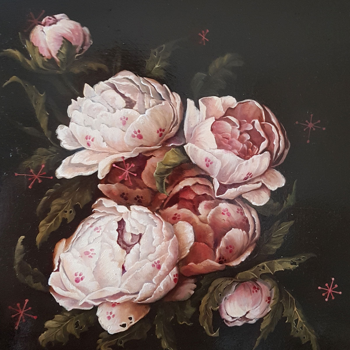 Precocious Pink Peonies