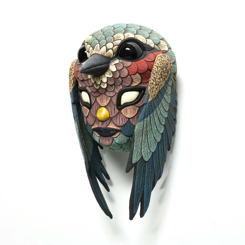 Blend In Mask: Lilac Breasted Roller