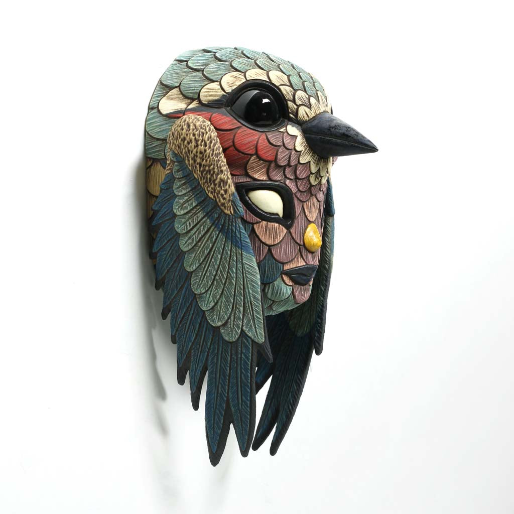 Blend In Mask: Lilac Breasted Roller