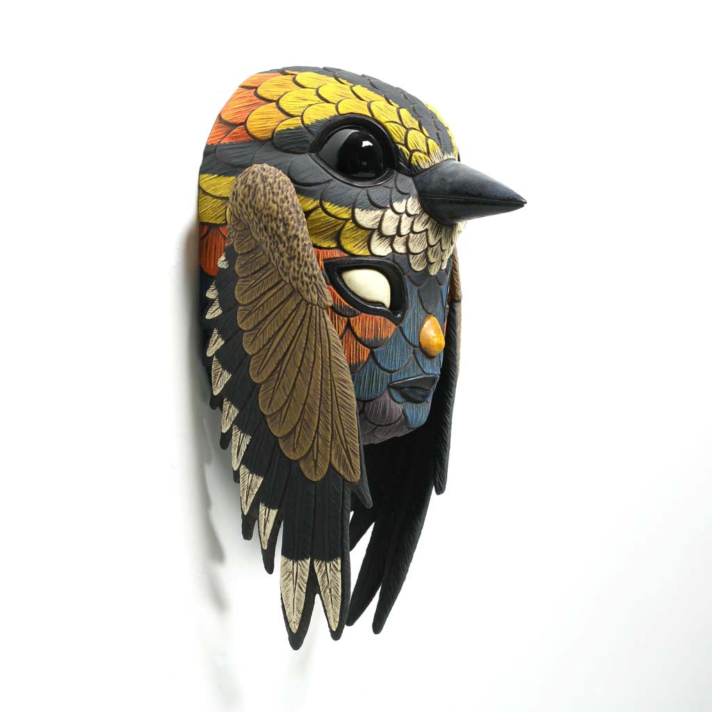 Blend In Mask: Malayan Banded Pitta