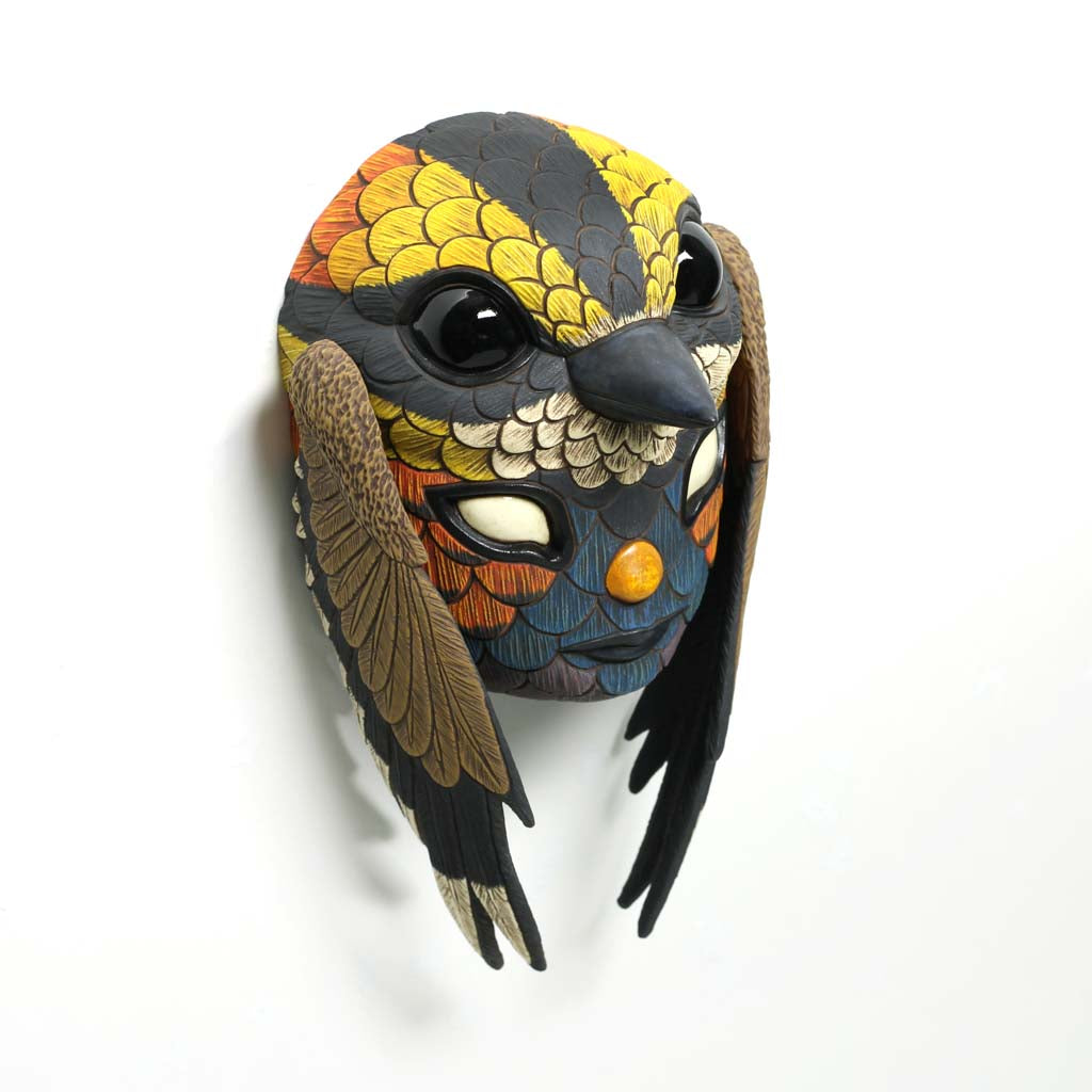 Blend In Mask: Malayan Banded Pitta