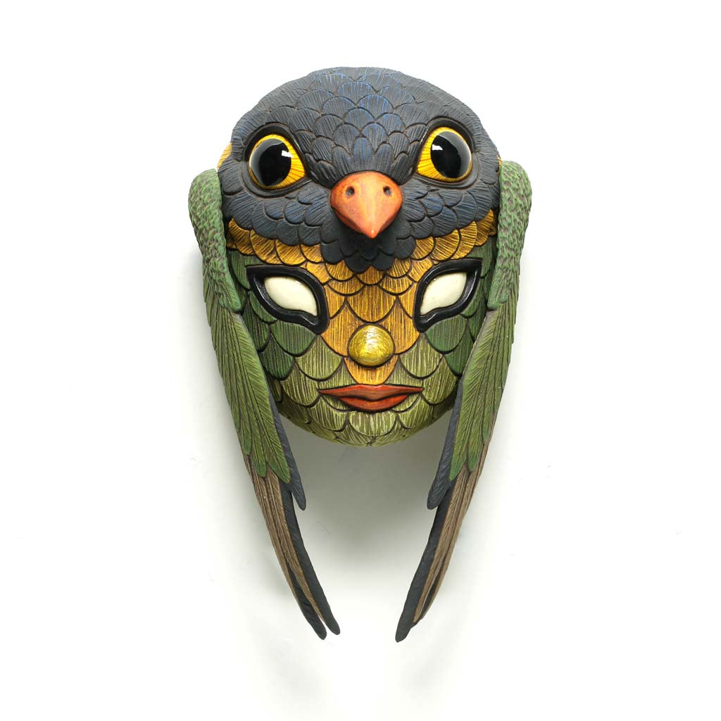 Blend In Mask: Orange Breasted Fruit Eater