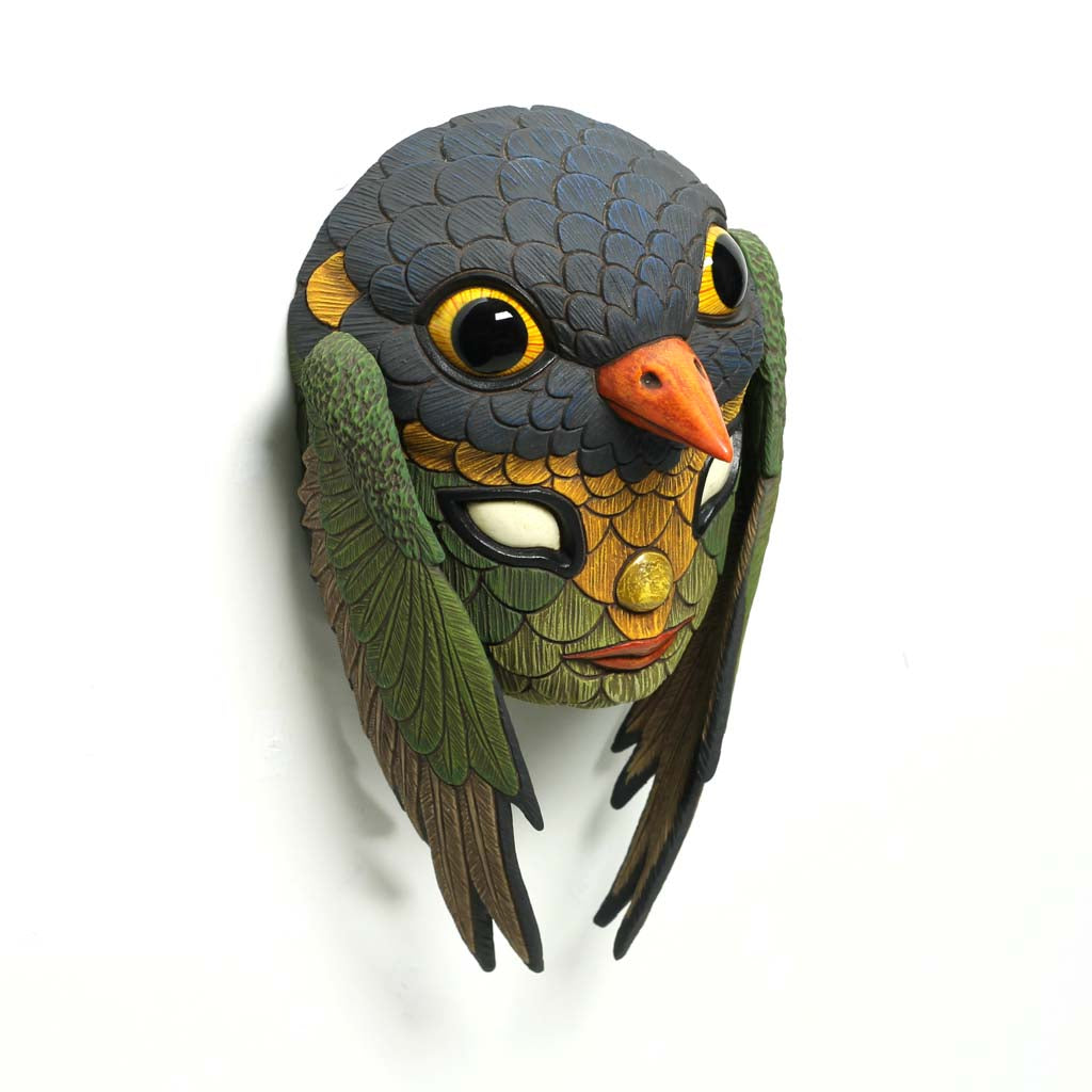 Blend In Mask: Orange Breasted Fruit Eater