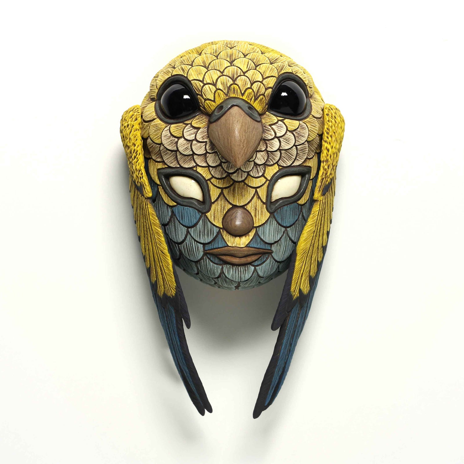 Blend In Mask: Pale Headed Rosella