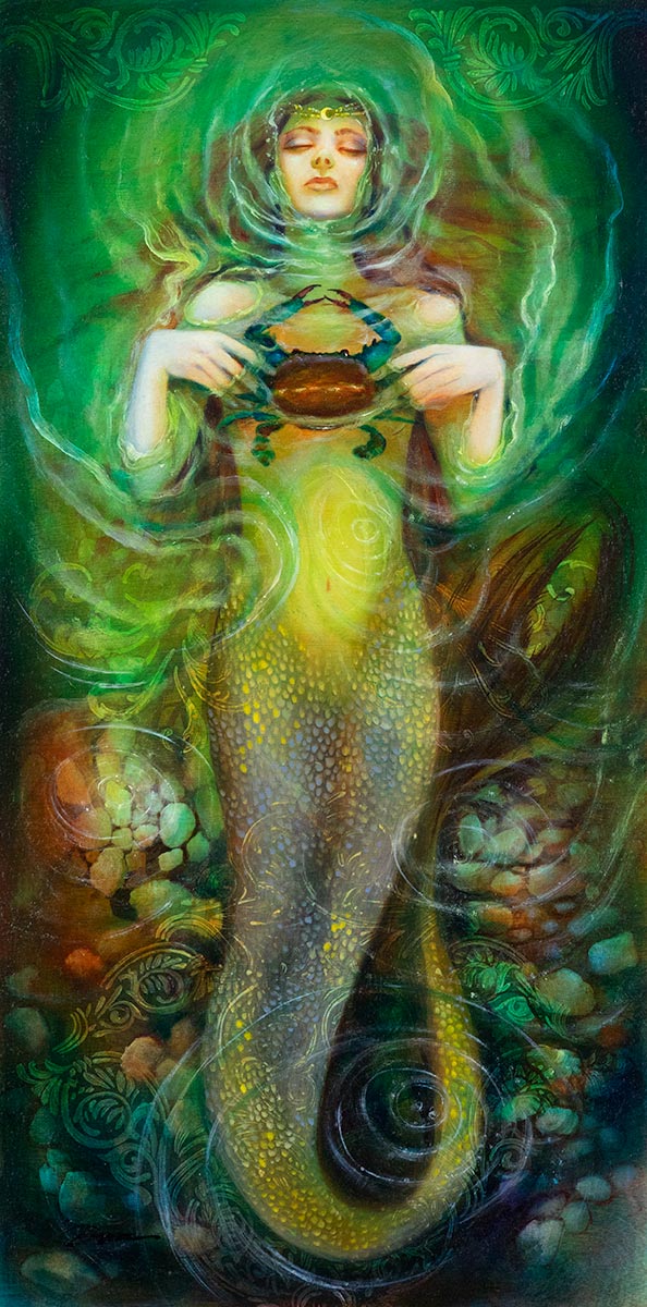 Cancer: The Bathing Moon Child