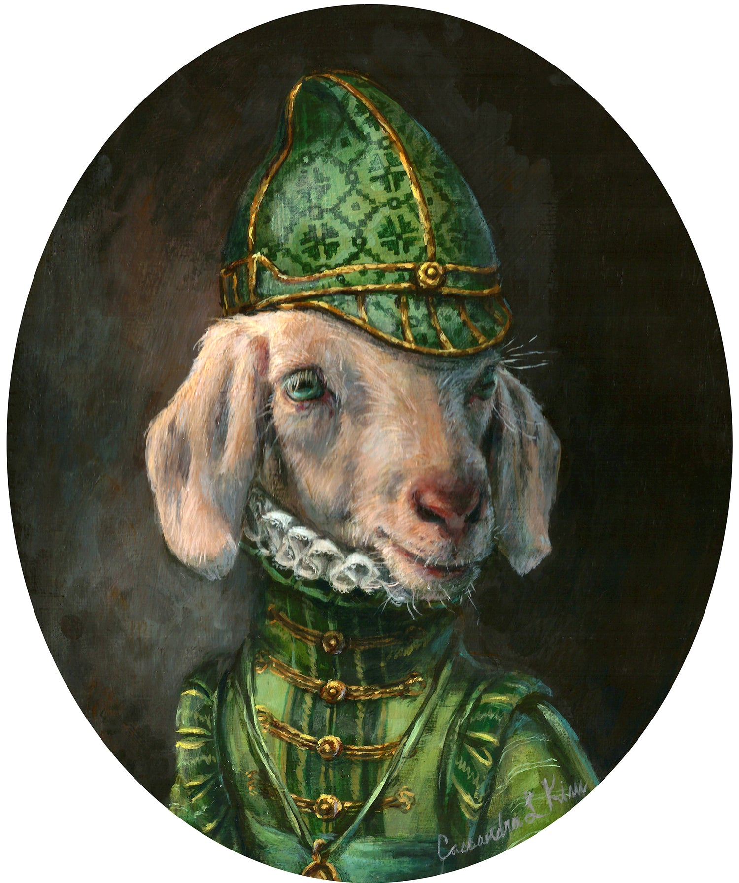 Portrait of a Kid at Spanish Court