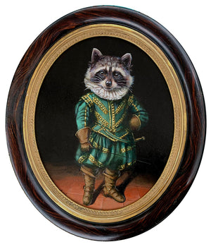 Portrait of a Raccoon in a Doublet