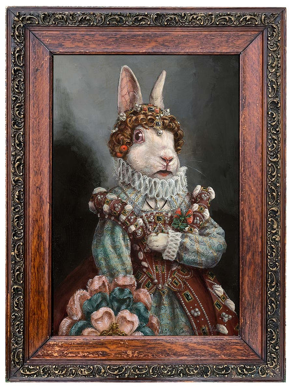 Cassandra Kim - The Rabbit Queen - Original Artwork - Modern Eden