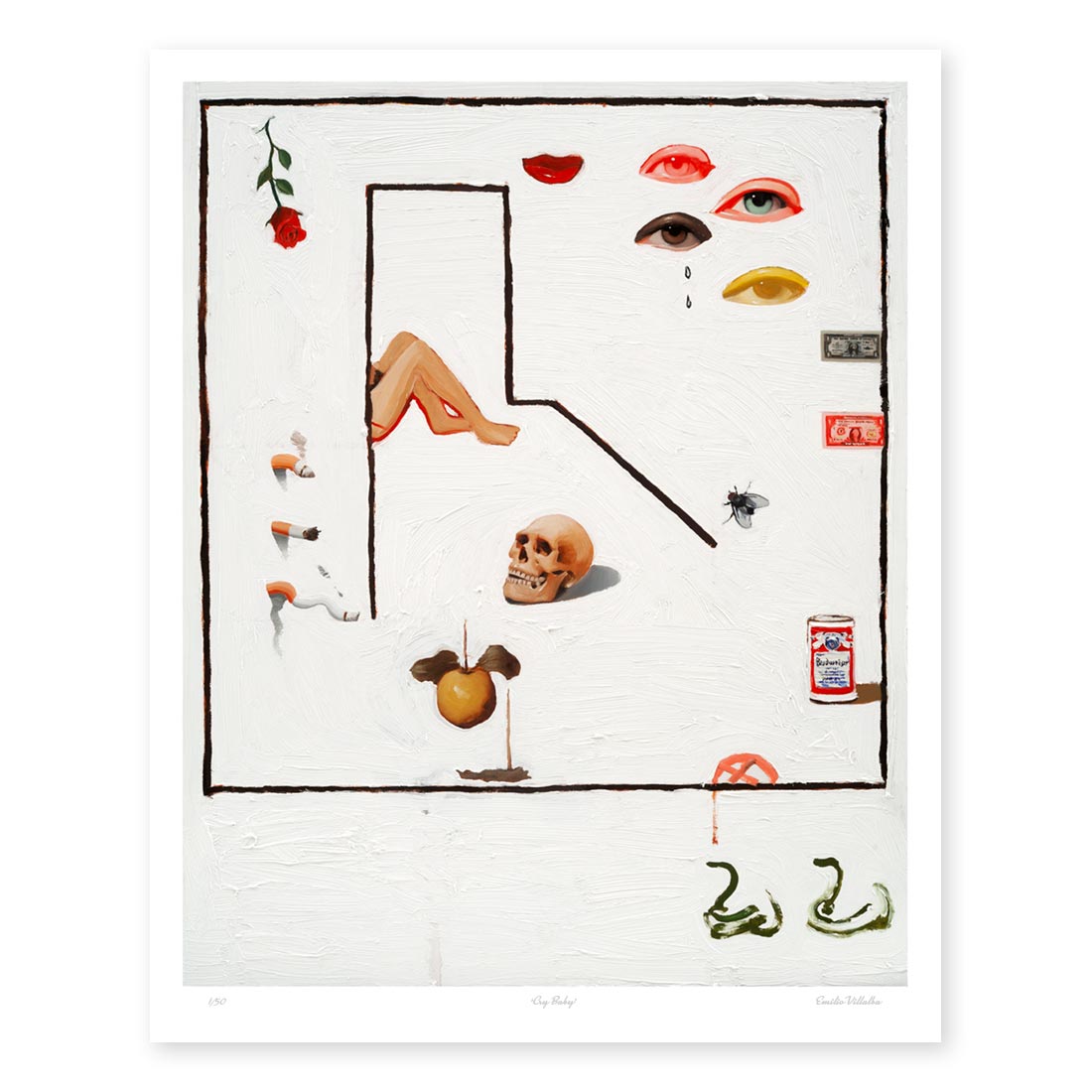 Cry Baby Fine Art Print