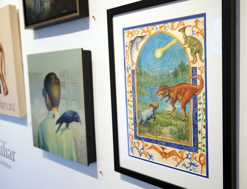 T-Rex Illuminated Manuscript