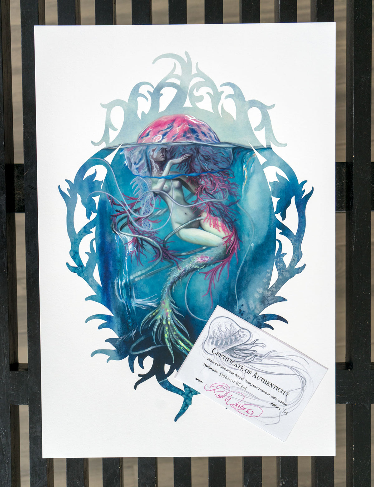 Diving Bell Fine Art Print