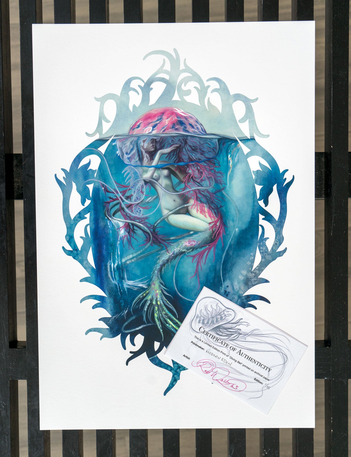 Diving Bell Fine Art Print