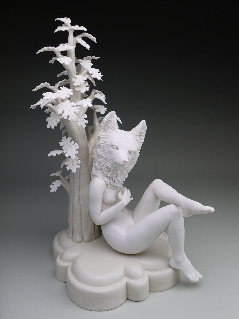 Delicate Dependency: Red Fox and Live Oak