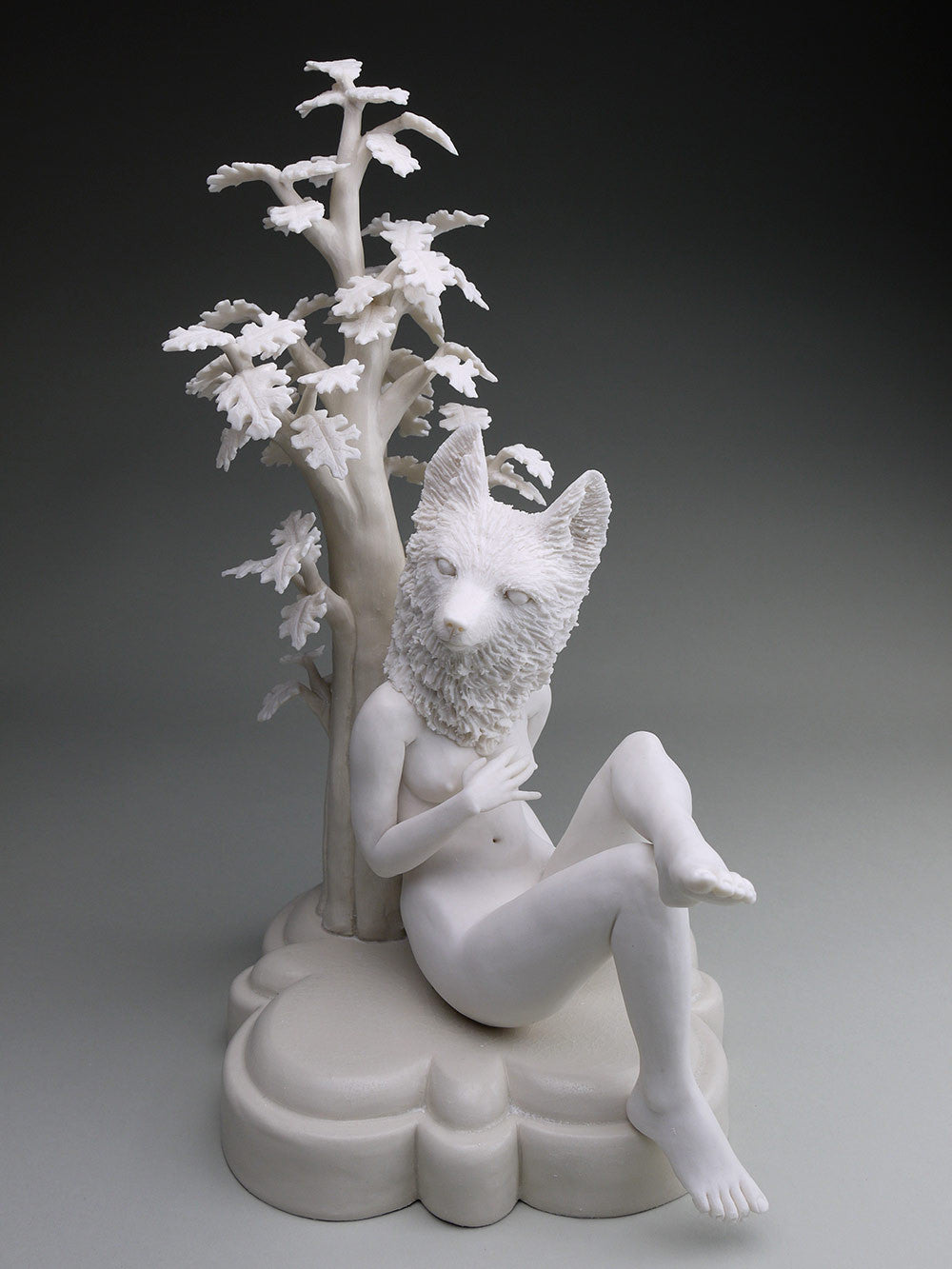 Delicate Dependency: Red Fox and Live Oak