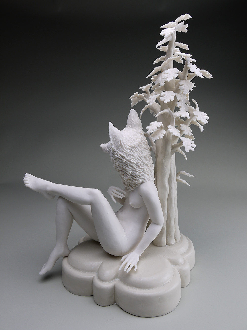 Delicate Dependency: Red Fox and Live Oak